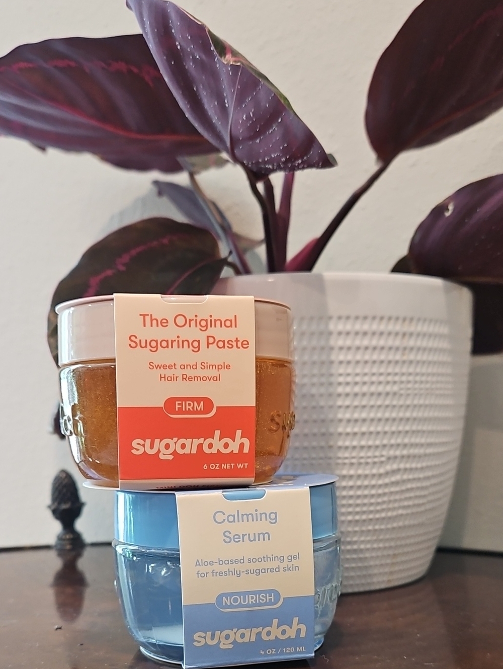 Sugar Sugardoh Firm Sugaring Paste & Calming Serum - Orange & Light Blue